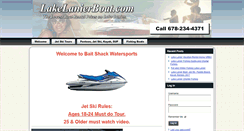 Desktop Screenshot of lakelanierboat.com